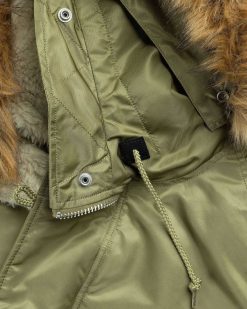 Alpha Industries Parka N3B Dusty Olive Drab | Vetements D'Exterieur