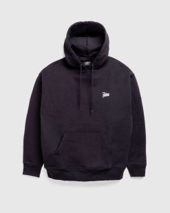 Patta Certains L'Aiment Chaud Pull A Capuche Noir | Sueurs