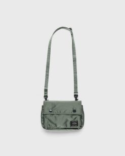 Porter-Yoshida & Co. Sac Bandouliere Tanker Clip Vert Sauge | Sacs