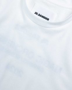 Jil Sander Magic Orchestra T-Shirt Transparent Guimauve | T-Shirts