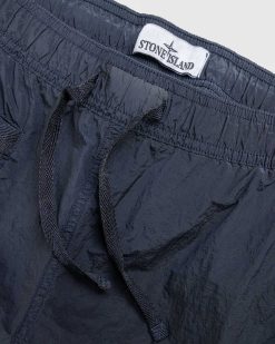 Stone Island Short De Bain Nylon Metal Bleu Marine | Shorts