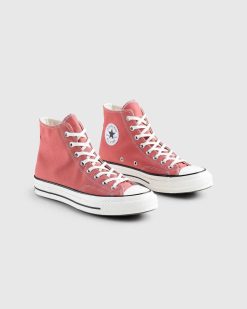 Converse Chuck 70 Hi Tarte A La Rhubarbe/Aigrette/Noir | Baskets