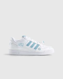 Adidas Andre Saraiva Forum Low Cl Blanc/Bleu | Baskets