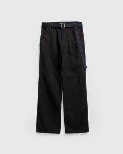 JACQUEMUS Le Pantalon Marron Noir | Pantalon