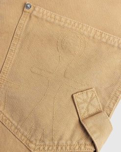 J.W. Anderson Short Workwear Torsade Beige | Shorts