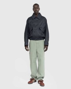 Lemaire Blouson Boxy Vert Minuit | Vetements D'Exterieur