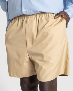 Auralee Short High Count Finx Ox Beige | Shorts