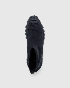 Moncler Baskets Montantes Trailgrip Knit Noir | Baskets De Randonnee