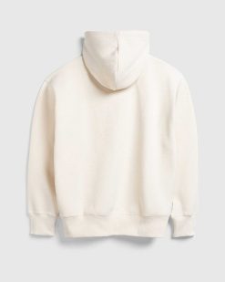 Lacoste Sweat A Capuche Pique Double Face Blanc Casse | Sueurs