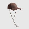 JACQUEMUS La Casquette Artichaut Marron | Chapeaux