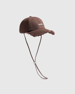 JACQUEMUS La Casquette Artichaut Marron | Chapeaux