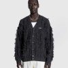 Patta Cardigan Tricote A Franges Nuit Sans Lune | Tricots