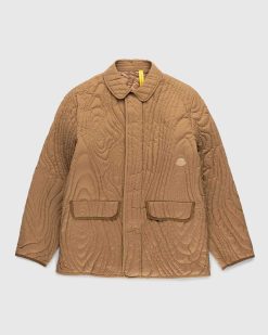 Moncler Harter-Highway Doudoune Marron | Vetements D'Exterieur