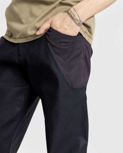 AFFXWRKS Pantalon Forge Enduit Noir/Violet Profond | Pantalon