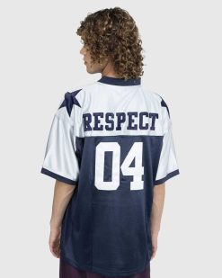 Patta Respect Maillot De Football Nuits Bleues/Bleu Perle | T-Shirts