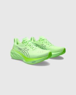 asics Novablast 4 Illuminate Vert/Lime Burst | Baskets