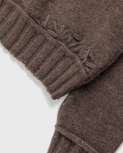 Phipps Fleur Tricot Marron | Tricots