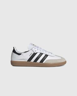 Adidas Samba Decon Blanc/Noir/Greone | Baskets