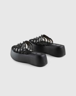 Jean Paul Gaultier Mule Becky Punk Love Noir | Des Sandales