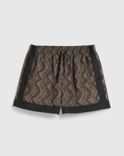 Dries van Noten Phibbs Short De Bain Ombre Marron | Maillots De Bain