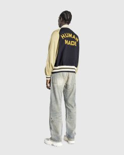 Human Made Veste Baseball Marine | Vetements D'Exterieur