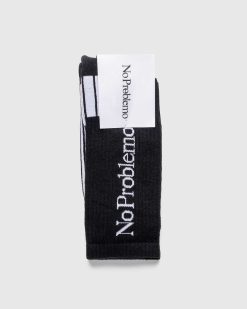 Aries Chaussette No Problemo Noir | Chaussettes