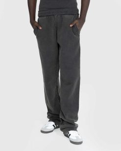 Entire Studios Pantalon De Survetement A Jambe Droite Noir | Pantalon