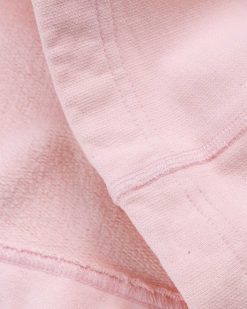 Acne Studios Sweat A Capuche Stamp Logo Rose Pale | Sueurs