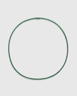 Hatton Labs Chaine Tennis Classique Vert | Bijoux