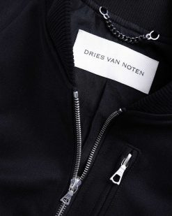 Dries van Noten Blouson Bomber Vermont Noir | Vetements D'Exterieur