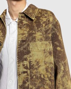 Lemaire Veste Trucker Boxy Denim Acid Snow Bronze | Vetements D'Exterieur