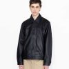 Highsnobiety HS05 Veste En Cuir Noir | Vetements D'Exterieur