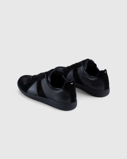 Maison Margiela Baskets Replique En Cuir Noir | Baskets