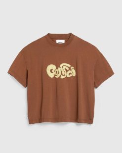 Bonsai T-Shirt Oversize Brode Glazed Ginger | T-Shirts