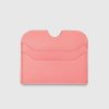 Acne Studios Porte-Cartes En Cuir Rose Electrique | Portefeuilles