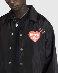 Human Made Veste D'Entraineur Noire | Vetements D'Exterieur