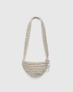 J.W. Anderson Echarpe Popcorn Gris | Sacs