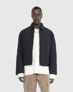 Acne Studios Veste En Nylon Noir | Vetements D'Exterieur