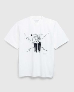 And Wander Yu Nagaba T-Shirt Imprime Blanc | T-Shirts