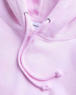 Saintwoods Sweat A Capuche Sw Logo Rose | Sueurs