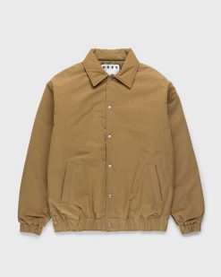 Highsnobiety HS05 Veste Isolee A Passepoil Inverse Beige | Vetements D'Exterieur