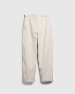 Highsnobiety HS05 Pantalon Plisse En Coton Ivoire | Pantalon