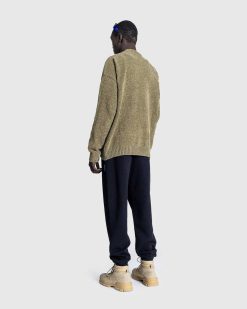 Patta Pull Tricote Chenille Sauge | Tricots