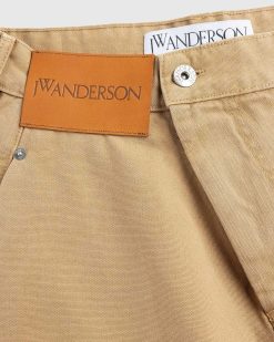 J.W. Anderson Short Workwear Torsade Beige | Shorts