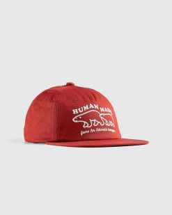 Human Made Casquette 5 Panneaux Rouge | Chapeaux