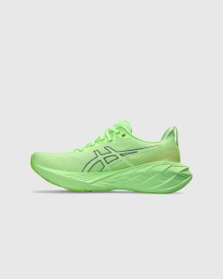 asics Novablast 4 Illuminate Vert/Lime Burst | Baskets