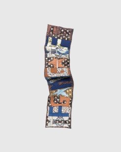 Story mfg. Echarpe Doudoune Patchwork Multi | Accessoires D'Hiver