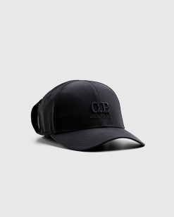 C.P. Company Casquette De Baseball Noire | Chapeaux