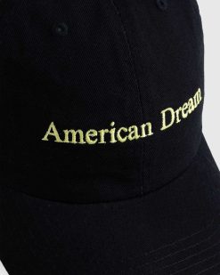 HO HO COCO Casquette American Dream Noir/Jaune | Chapeaux