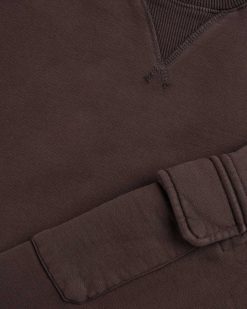 Patta Pull Basique A Col Rond Avec Poche Et Teinture Pigmentaire Delicioso | Sueurs